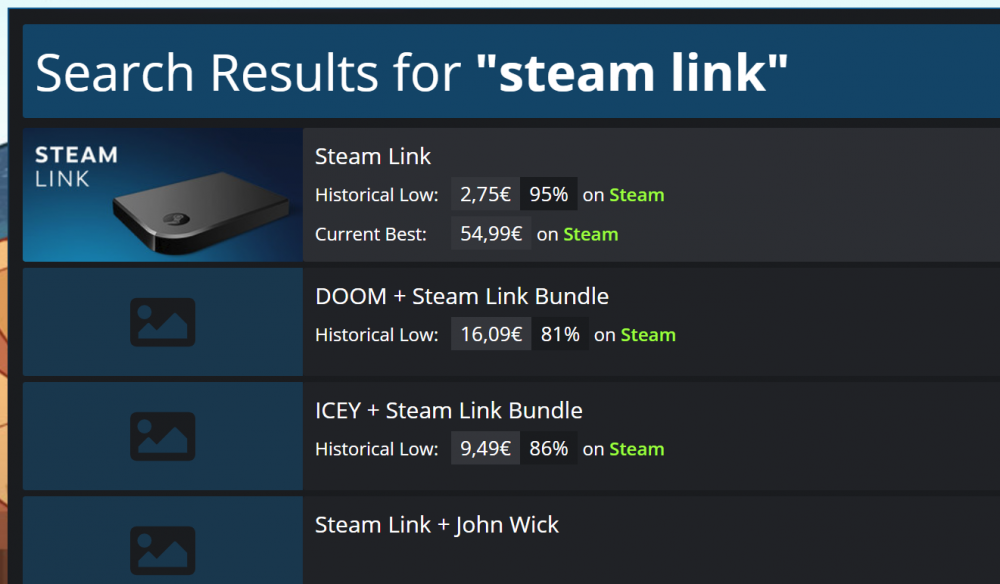 steam controller and link bundle
