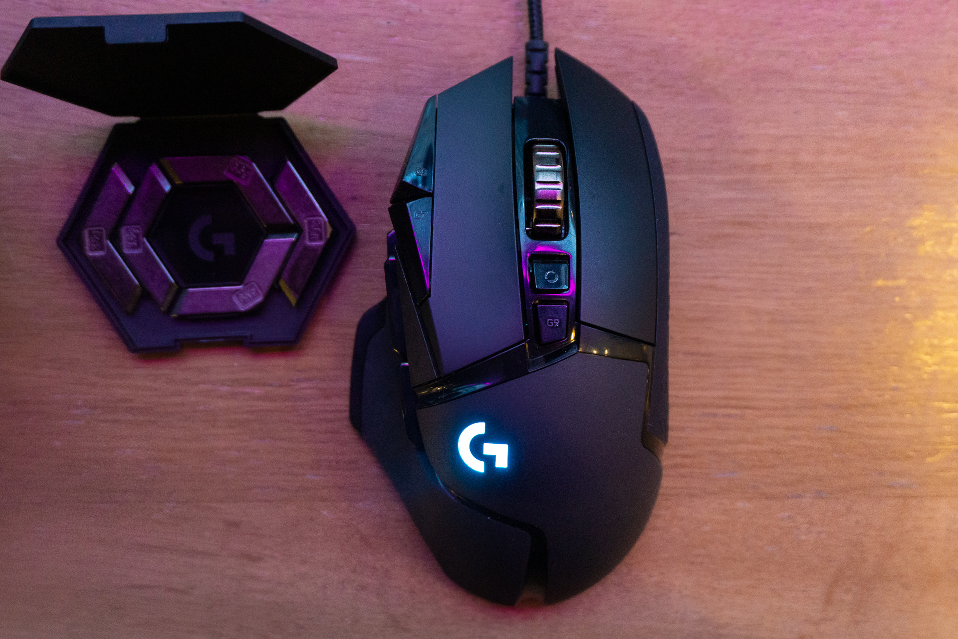 logitech gaming software does not detect my g502 hero mouse