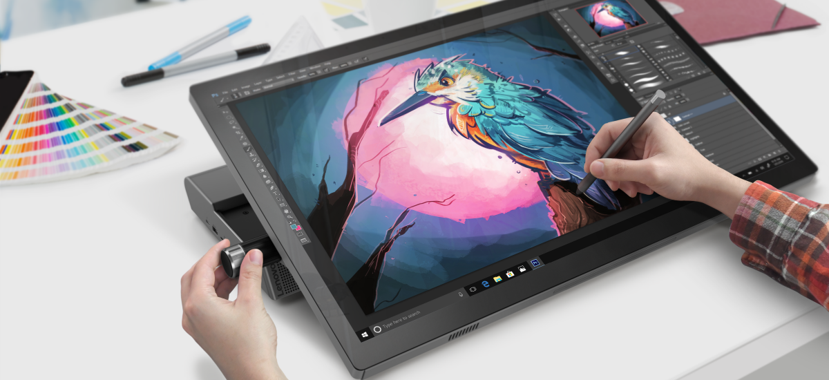 Lenovo ma swojego Surface Studio. Yoga A940 zapiera dech w piersiach