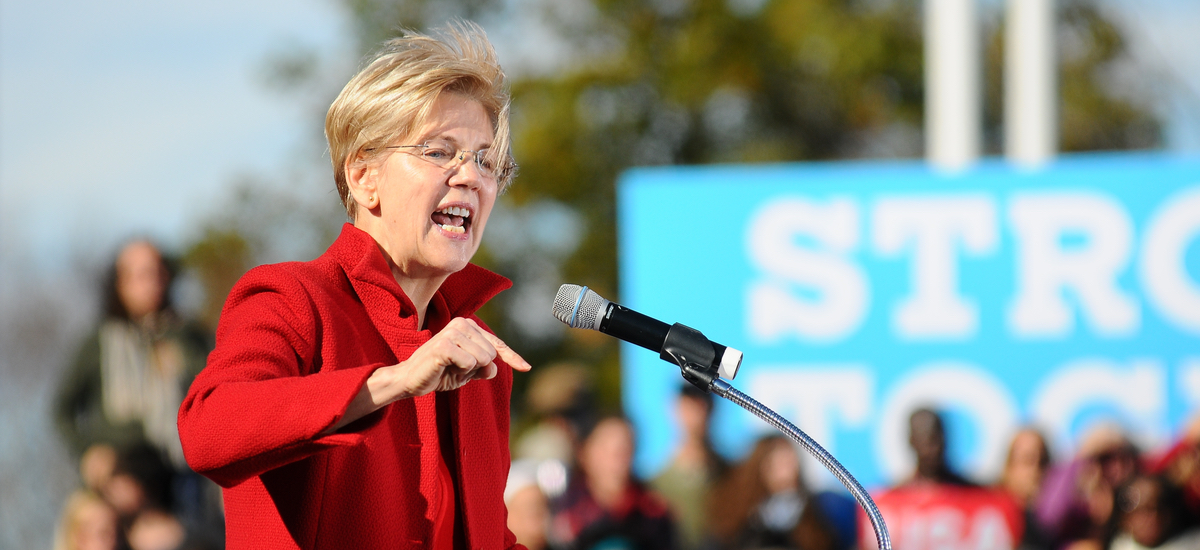 Elizabeth Warren, rywalka Trumpa, chce podziału firm informatycznych