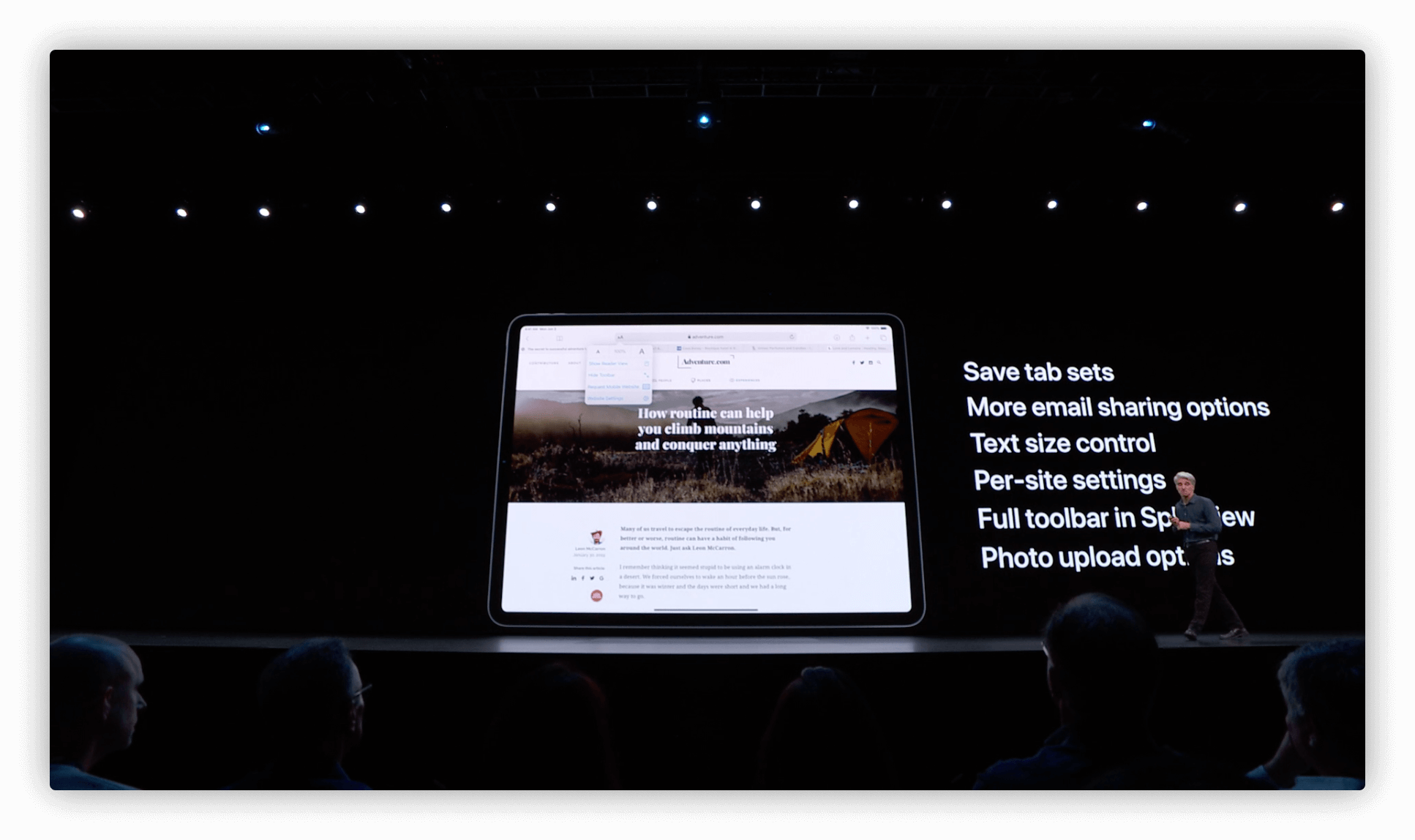 iPad OS and Login with Apple are new to iPhone or MacBook Air