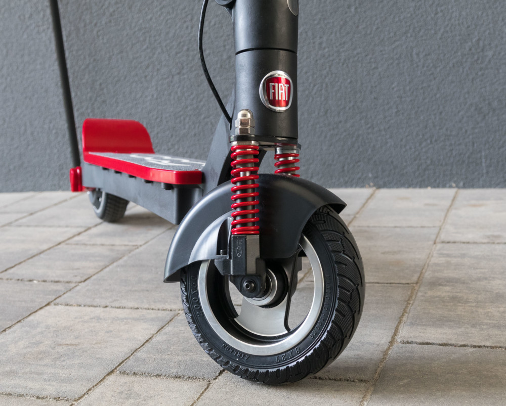 A week with the electric scooter Fiat F500F80. How much can you