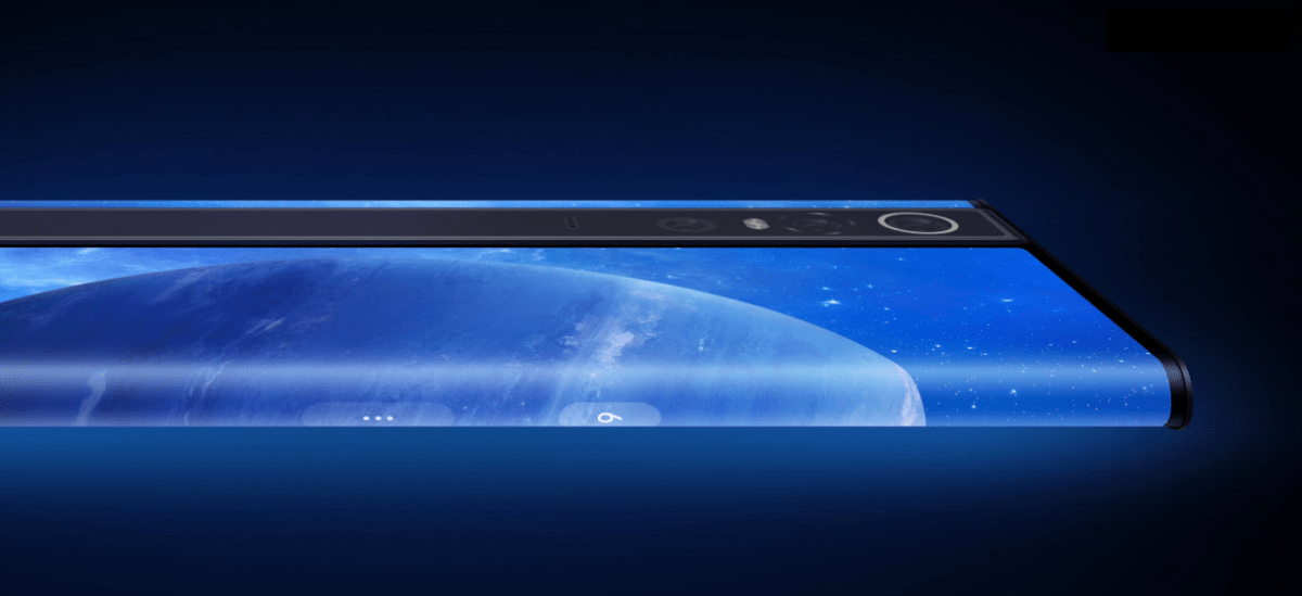 Xiaomi Mi Mix Alpha z ekranem rozciągniętym dookoła obudowy