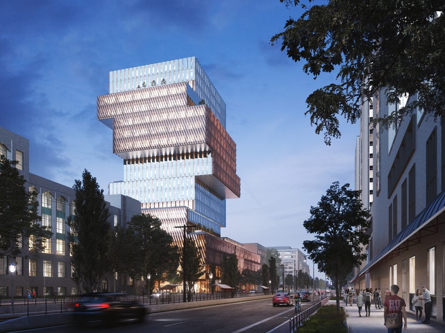 Ekologiczna jenga, czyli pionowy kampus na Uniwersytecie Bostońskim już w 2022 roku