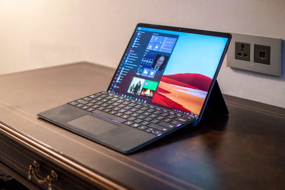 review surface pro x