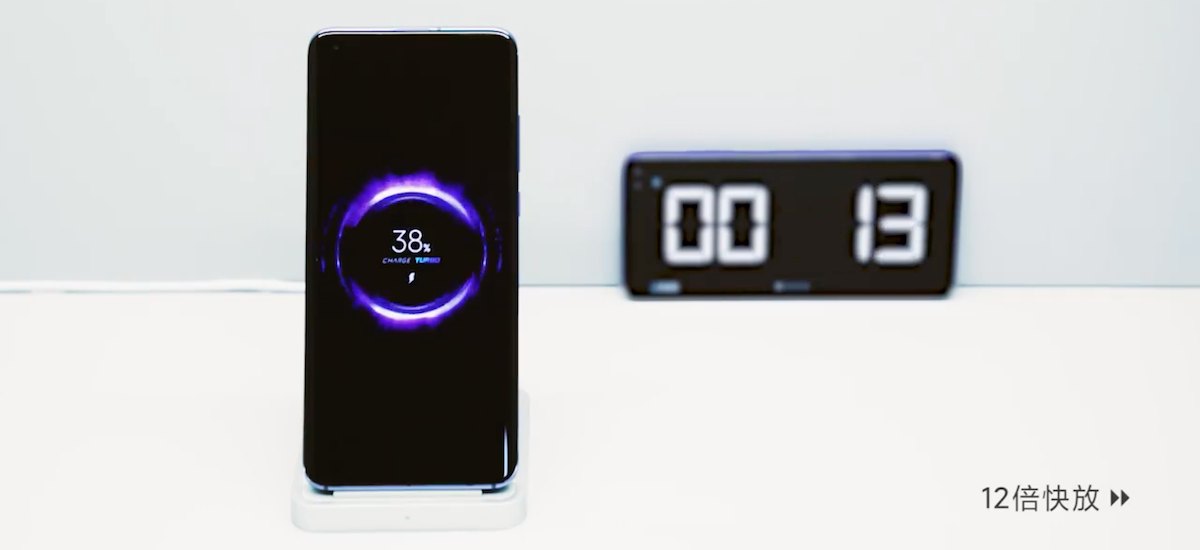 xiaomi 40 w szybkie ladowanie bezprzewodowe flash charge