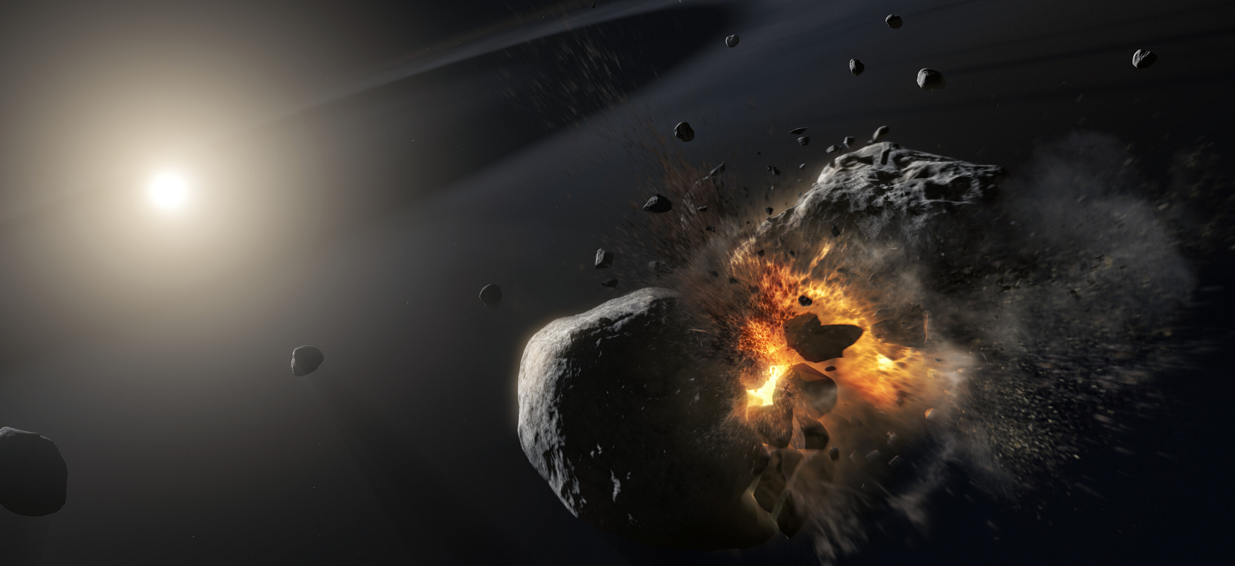 Planety Spocka i Supermana eksplodowały. Teraz astronomowie oglądają szczątki innej planety