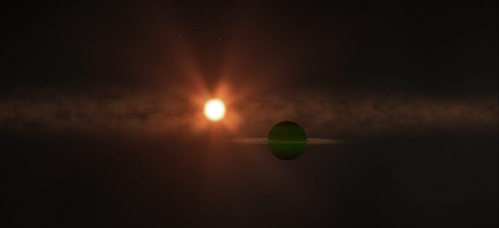 Planeta o rozmiarach Neptuna krąży wokół pobliskiej młodej gwiazdy
