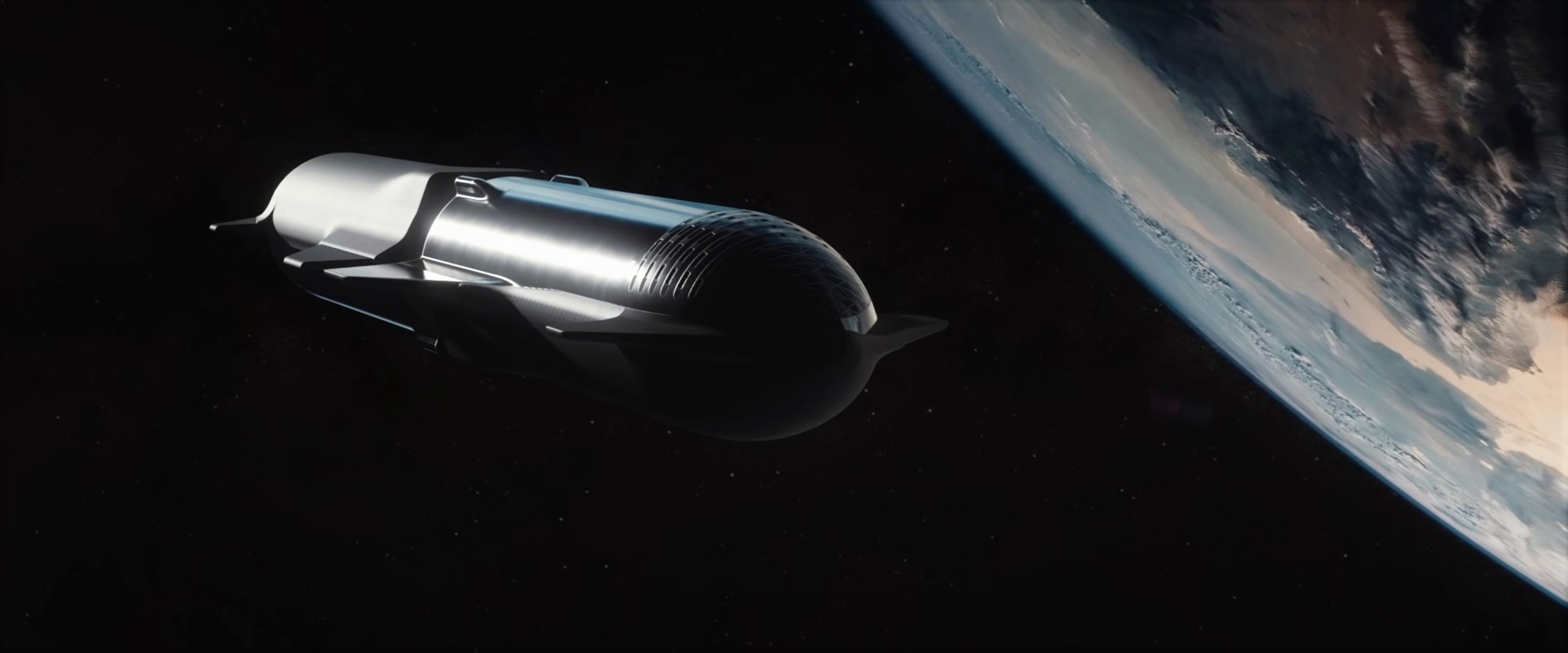 Третий полет старшип. SPACEX Starship Орбита. Starship SPACEX В космосе. SPACEX Starship на орбите.