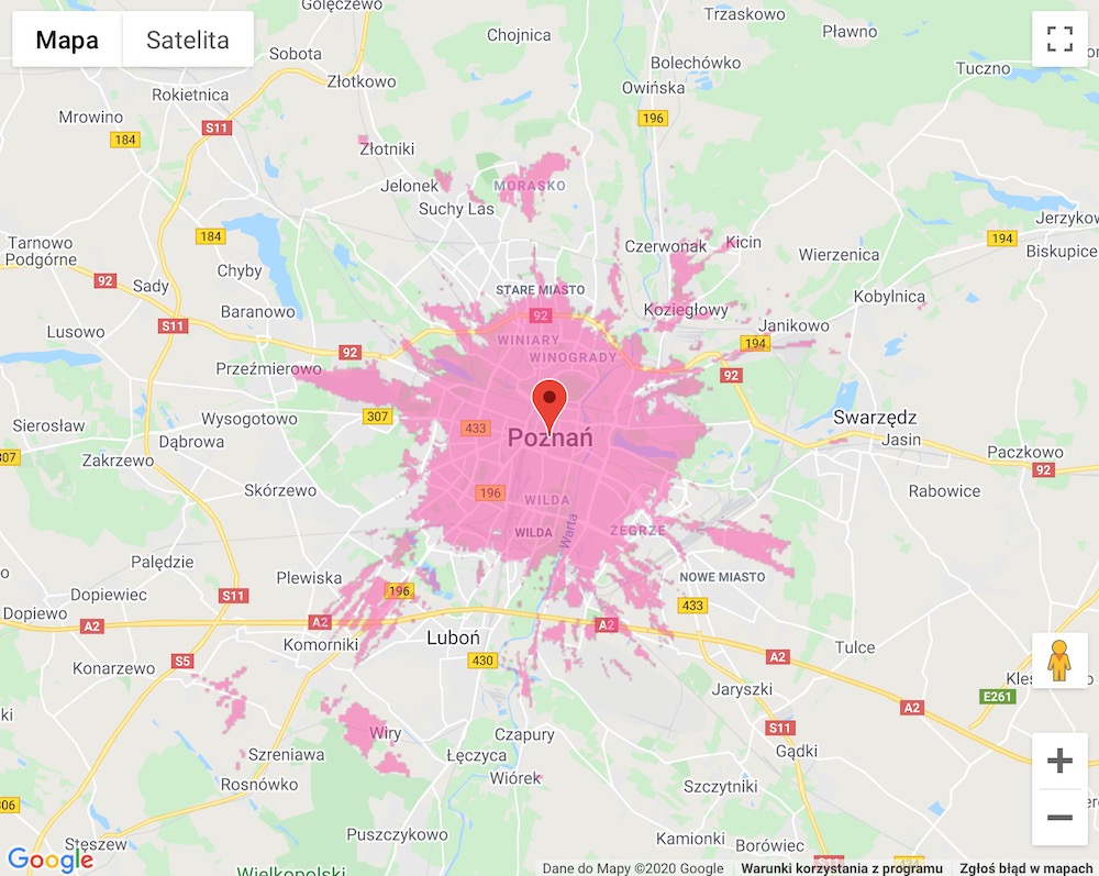 Mapka Zasięgu 5g W T Mobile Gdzie Już Działa Szybki Internet 5642