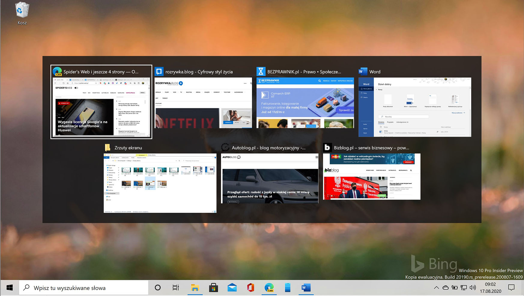 Windows 10 20H2 już dostępny. Twój komputer zaraz się zaktualizuje