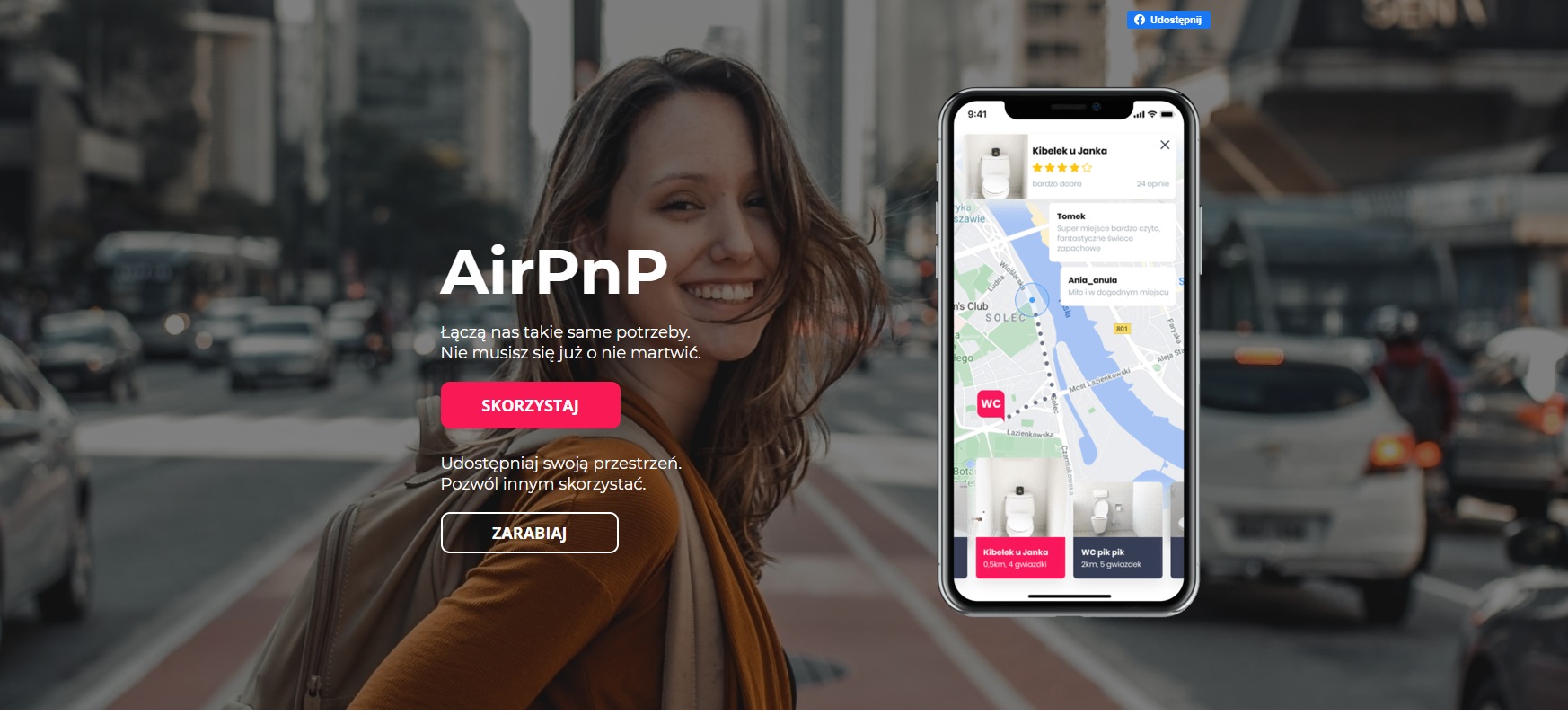 AirPnP to pomysł na apkę dla ludzi, którzy chcą siku, ale nie mają gdzie zrobić