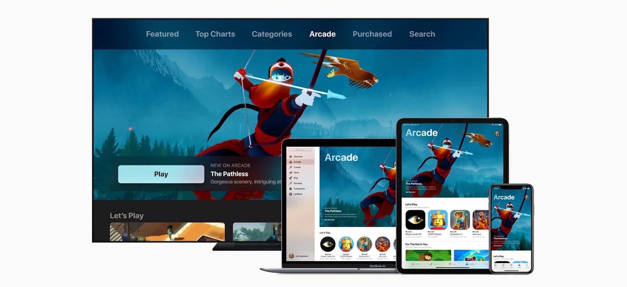 apple arcade apple tv 5 gry konsola