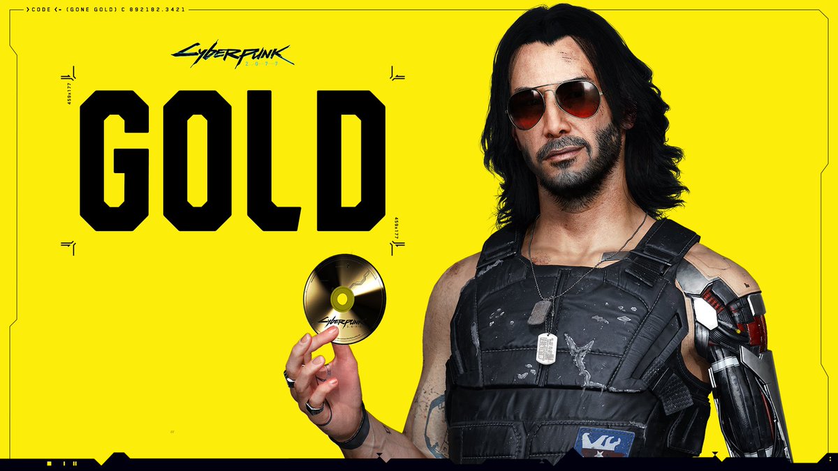 Cyberpunk 2077 ze statusem gold! Nie ma mowy o przesunięciu premiery