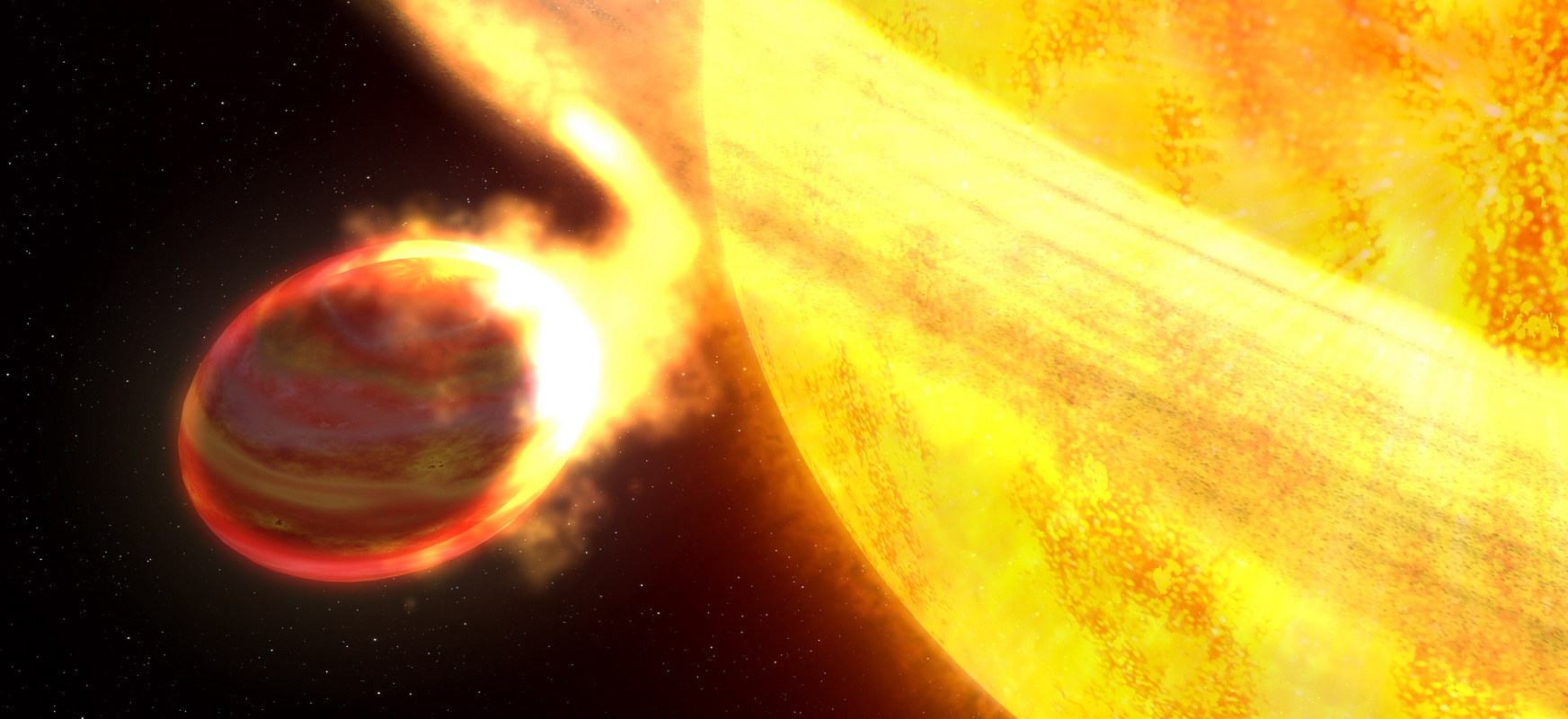 WASP-12b to planeta, której za 3 miliony lat już nikt nie zobaczy. Będzie wtedy już tylko historią