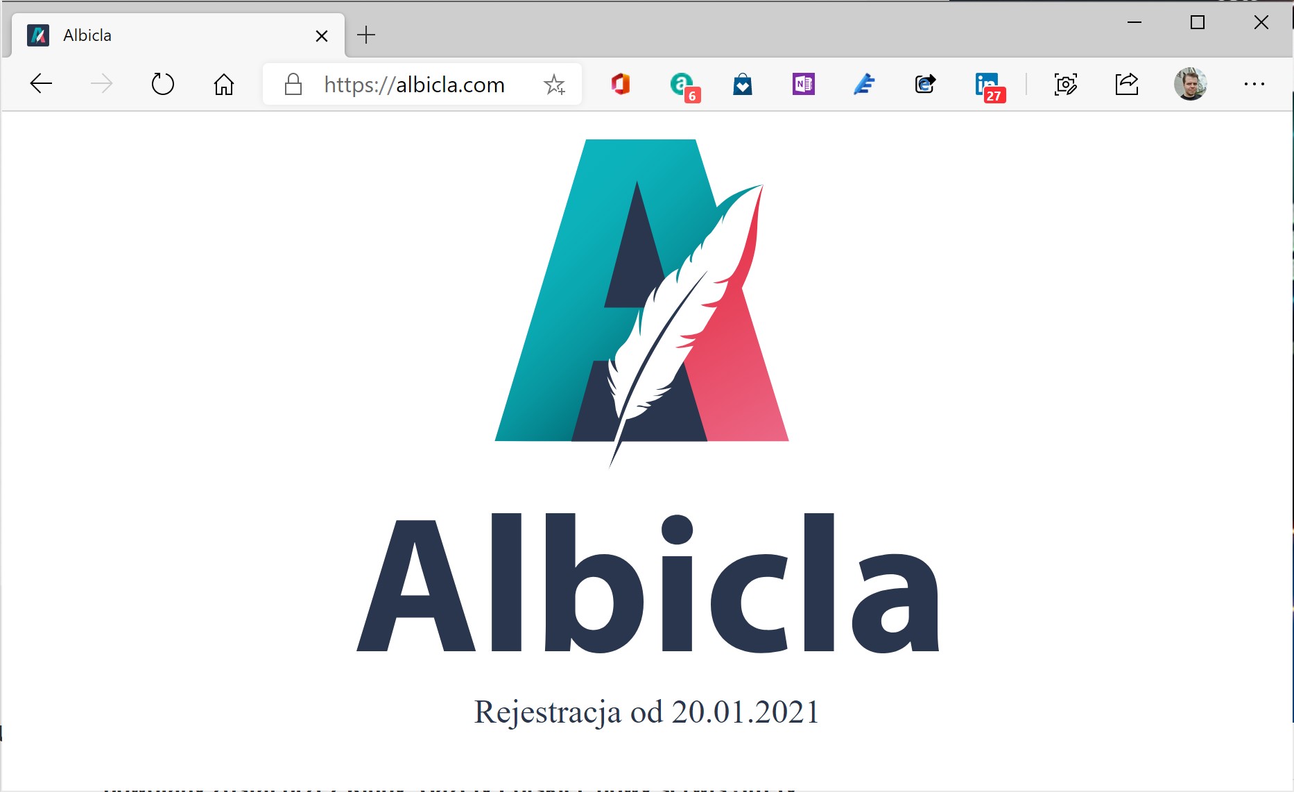 Albicla obchodzi 1. urodziny, ale hucznej imprezy nie będzie