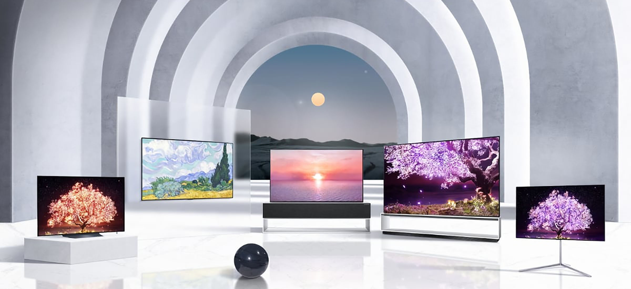 LG OLED evo: jaśniejsze OLED TV w nowych rozmiarach