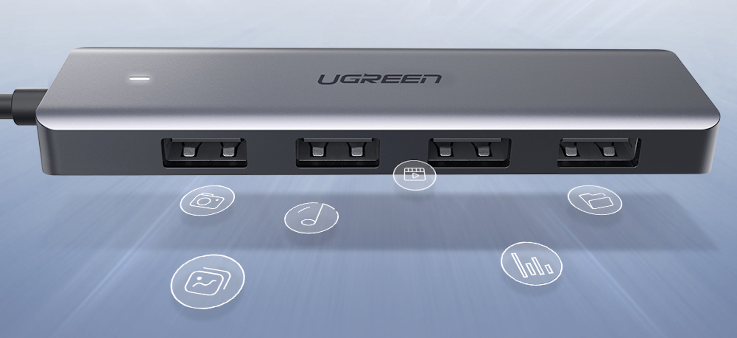 adaptery hub usb-c ugreen