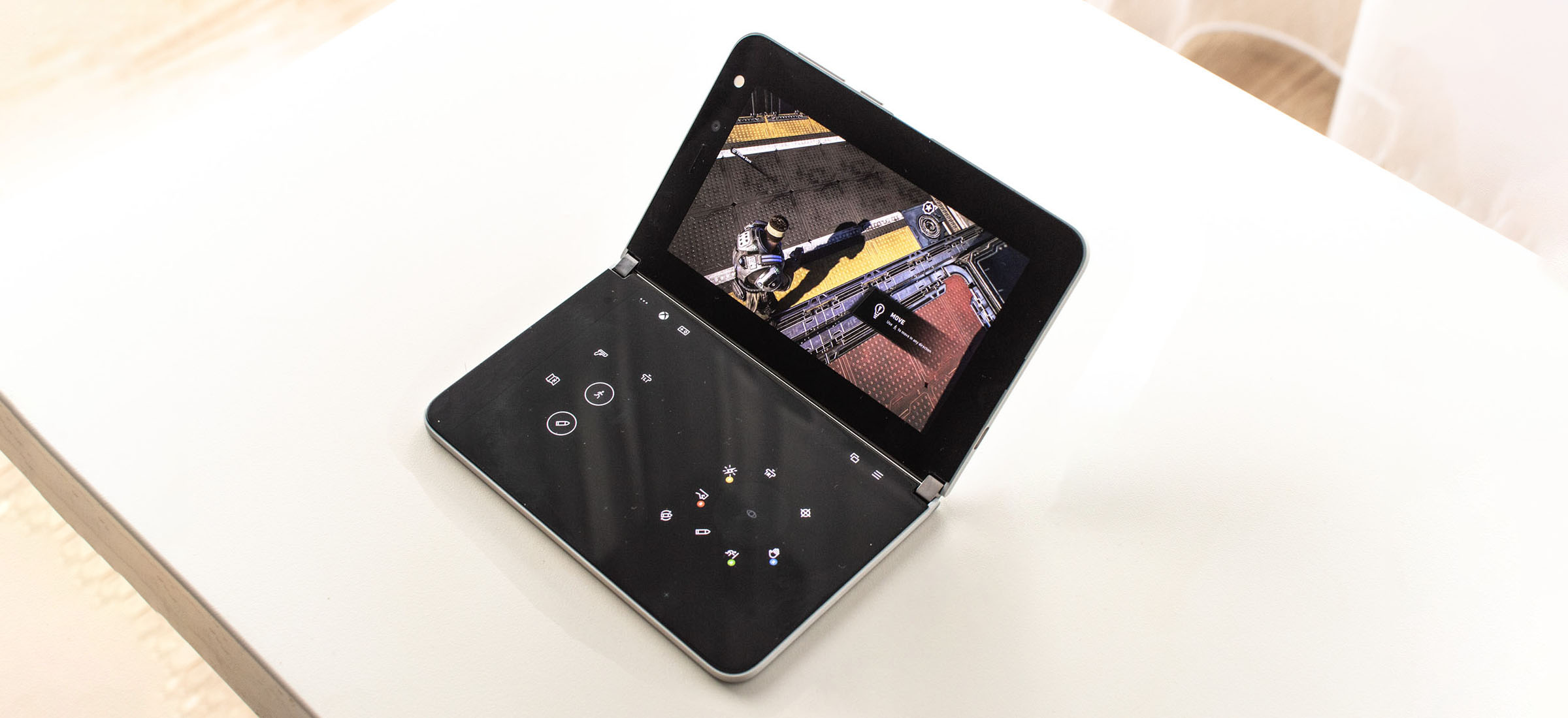 surface duo gamepad gry