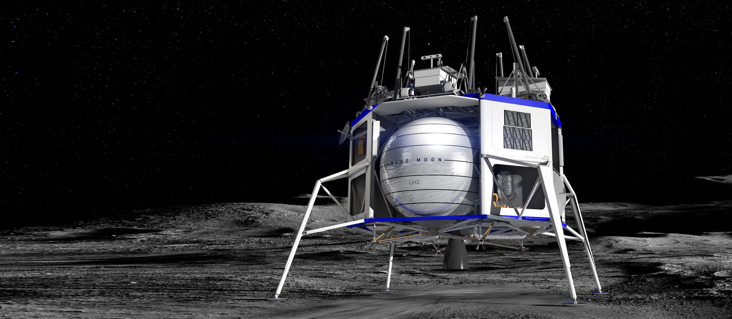 lądownik księżycowy blue origin