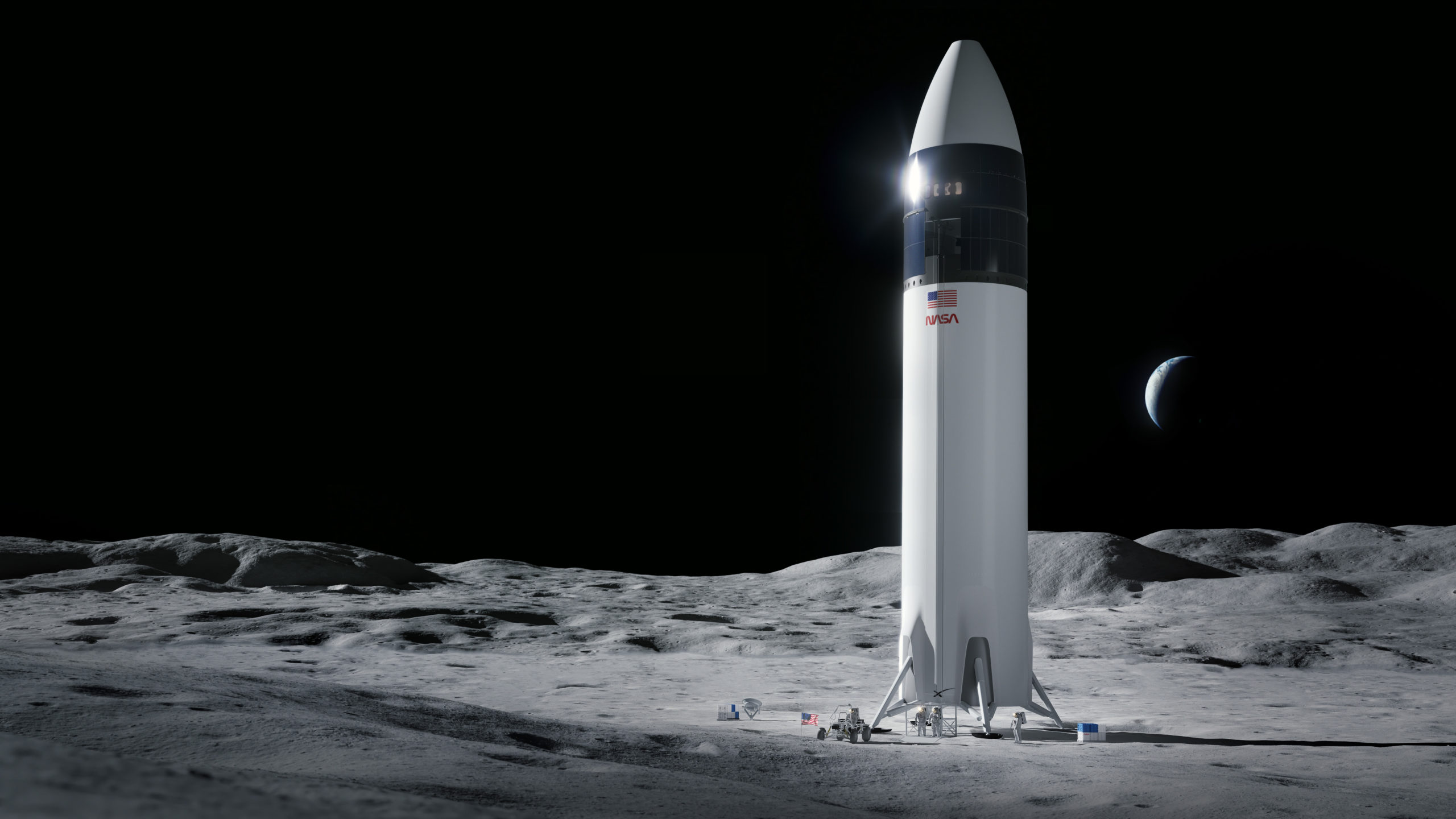 NASA: załogowe lądowanie na Księżycu to będzie ruletka