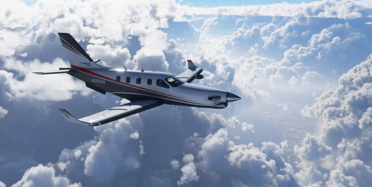 Microsoft Flight Simulator w chmurze. Zagrasz nawet na smartfonie