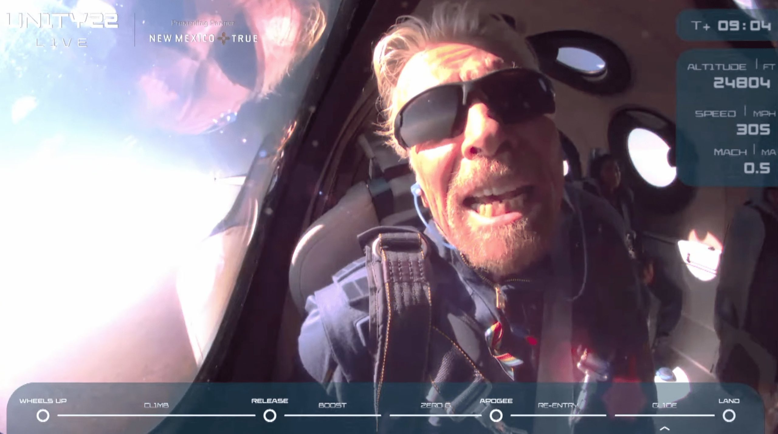 Virgin Galactic bezterminowo uziemione. Co się stało podczas lotu Bransona w kosmos?