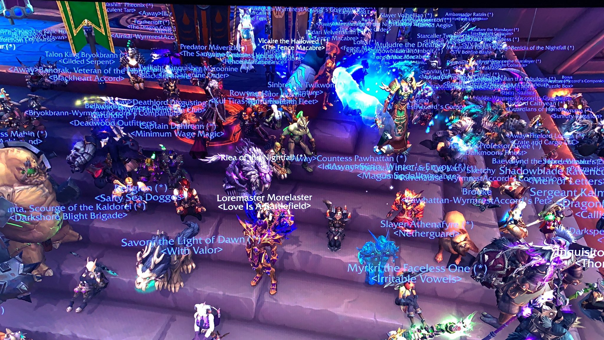 Fani World of Warcraft protestują w grze przeciw Activision
