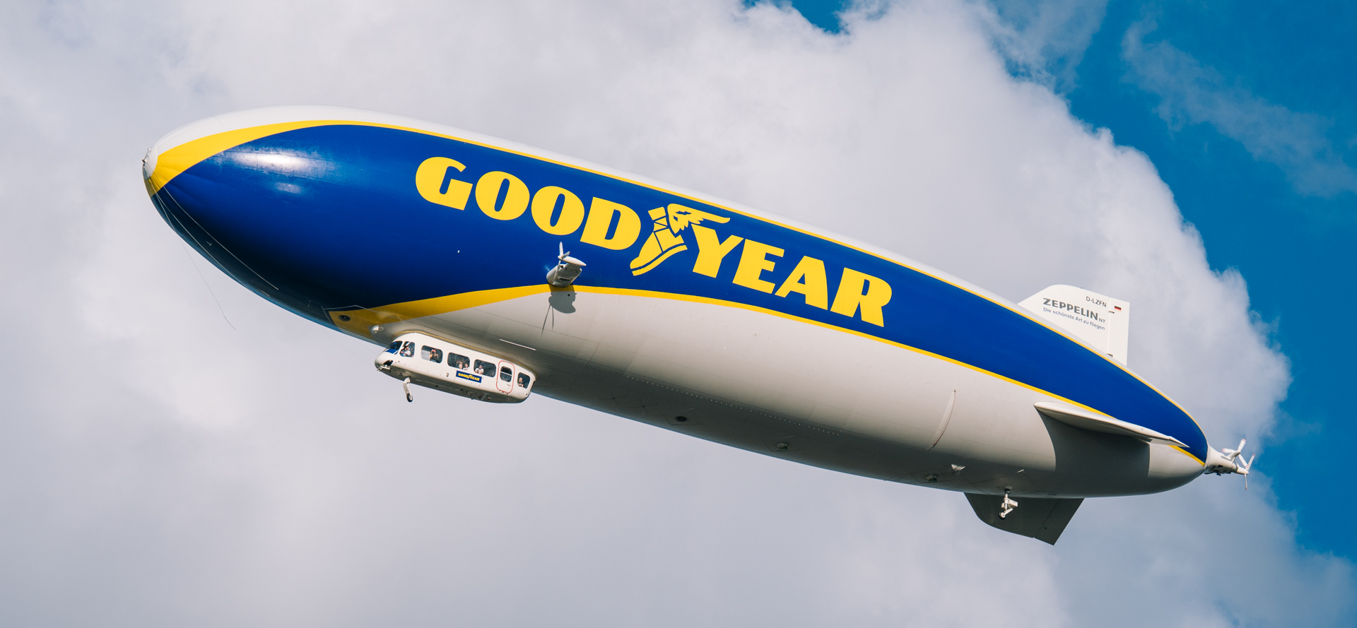Goodyear Blimp nad Wrocławiem, fot. Krzysztof Basel