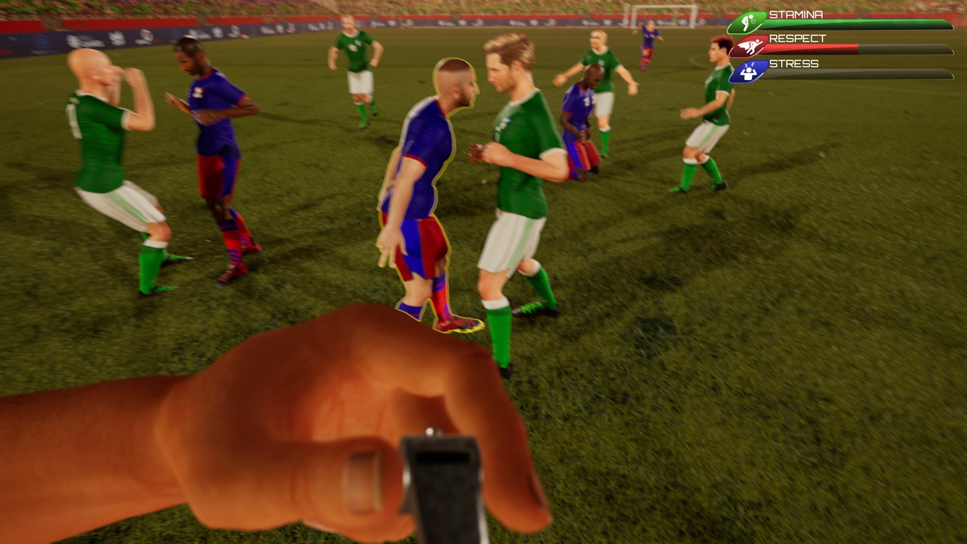 Referee Simulator: gra finansowana przez Lewandowskiego w akcji
