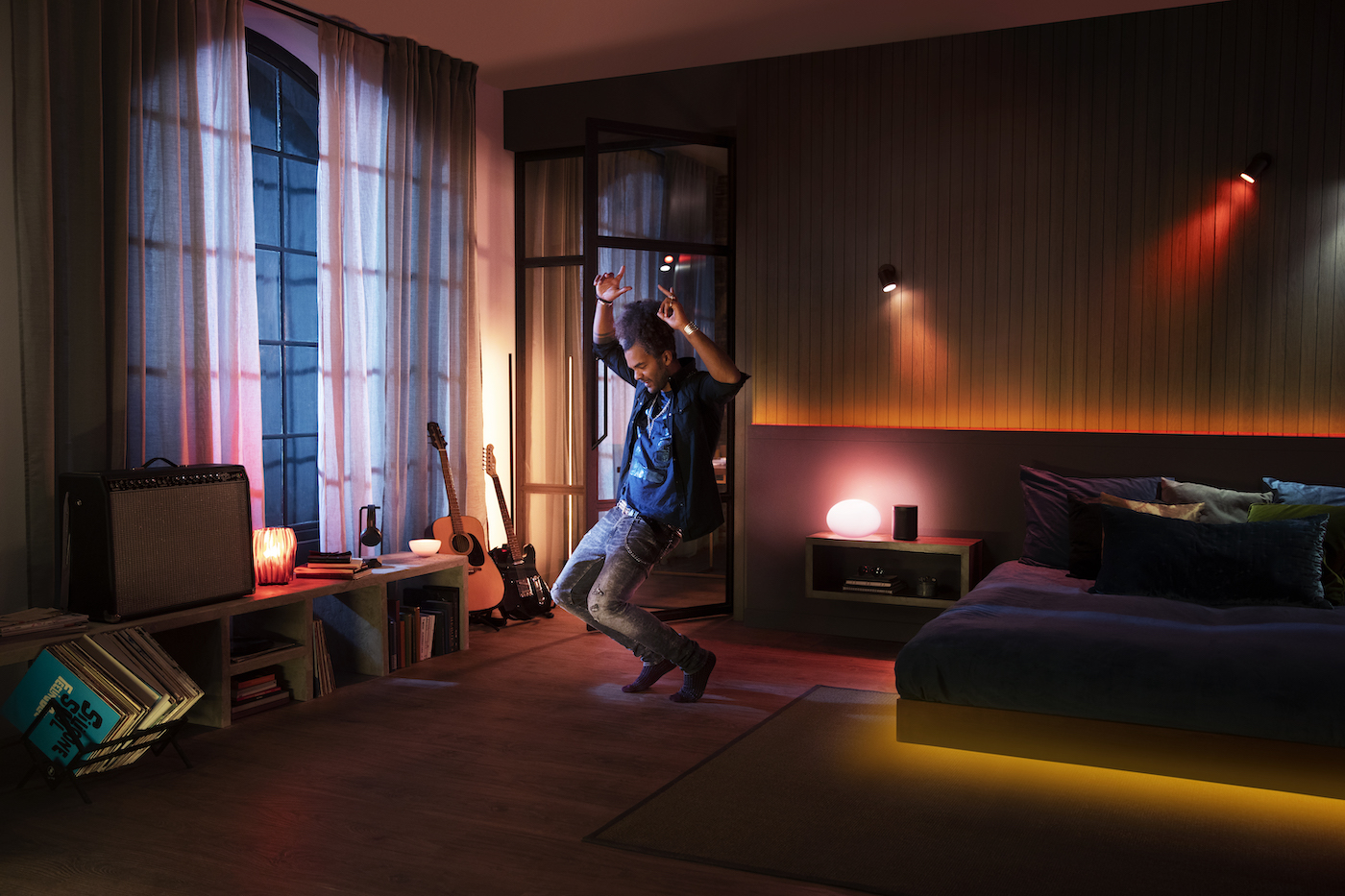 Philips Hue i Spotify - sprzęty