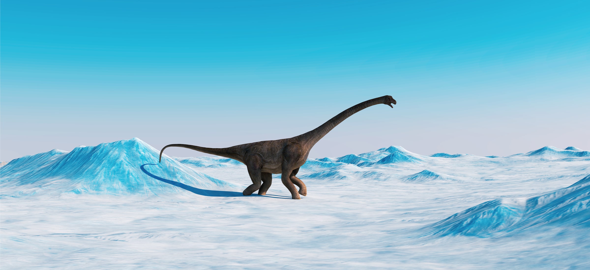 Dinozaury na Antarktydzie nie miały lekko. Pożary dały im w kość