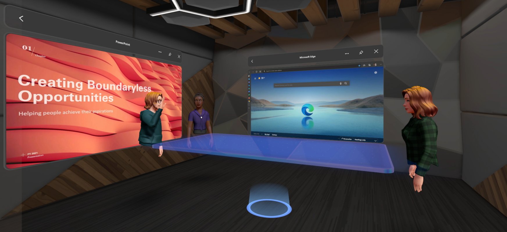 Microsoft będzie miał swój metaverse i pokazał nowy MS Teams