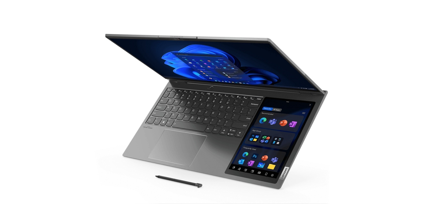 Lenovo ThinkBook Plus ma tablet w klawiaturze. To cudownie bez sensu