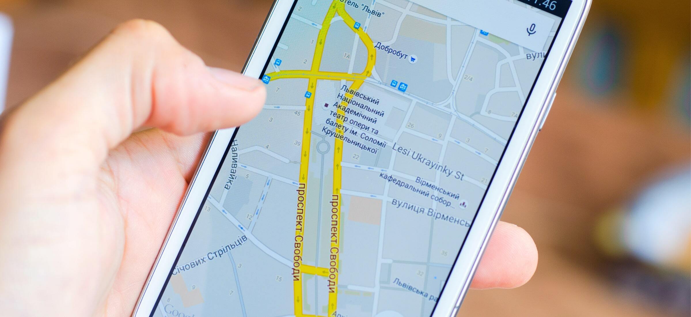 Google Maps wyłączyło informacje o natężeniu ruchu w Ukrainie