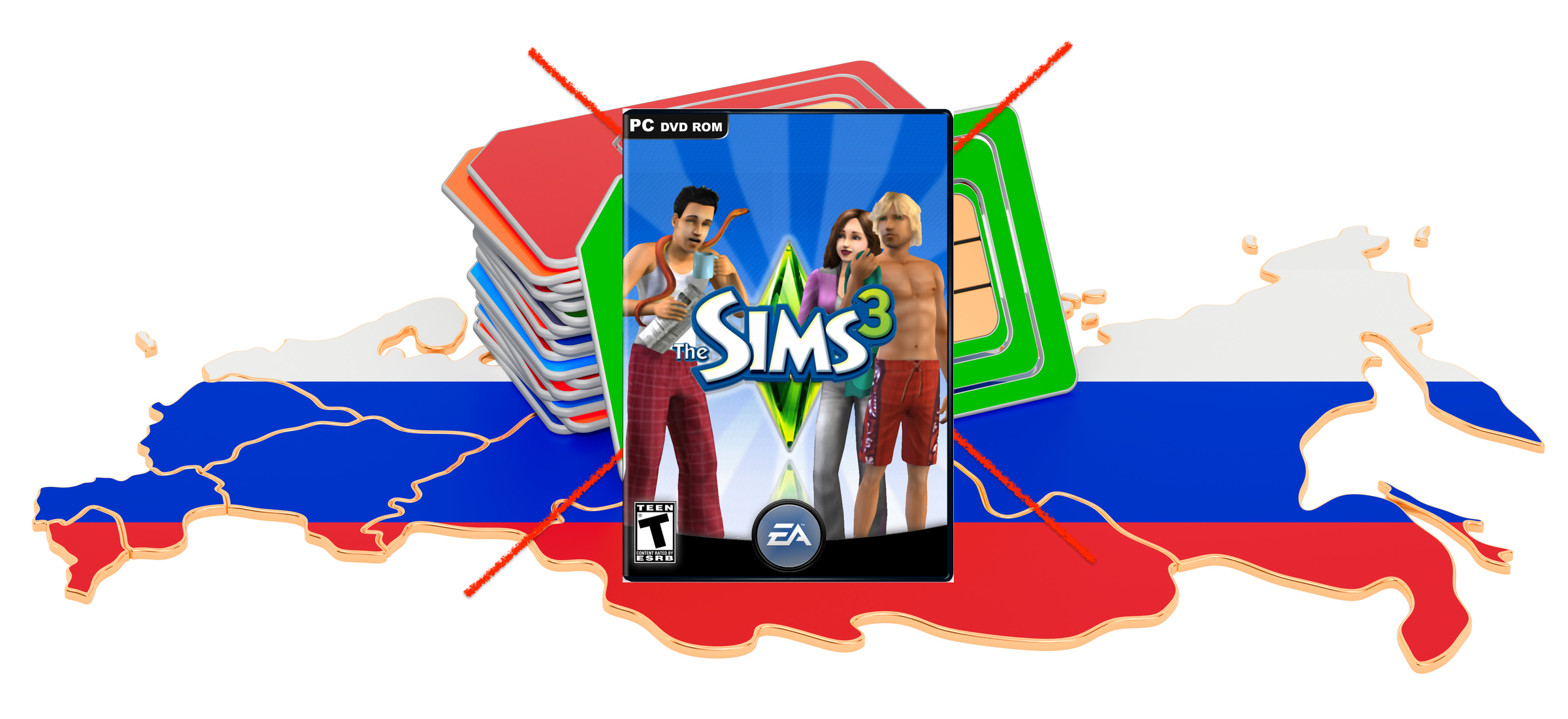 rosjanie-zamach-inscenizacja-ukraina-sim-the-sims-3-okladka
