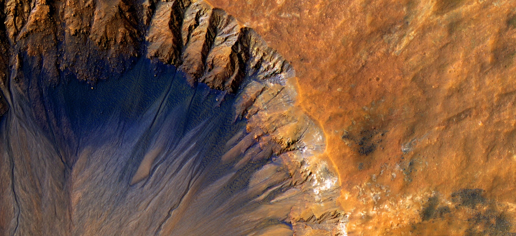 mars krater