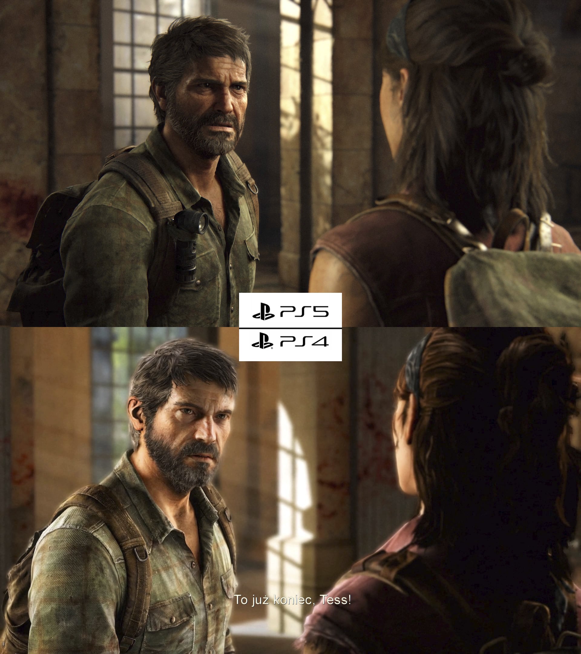 Julien  on X: Sarah - The Last of us (PS4) vs The Last of us part 1  (PS5). #THELASTOFUS #PS5 🎮  / X
