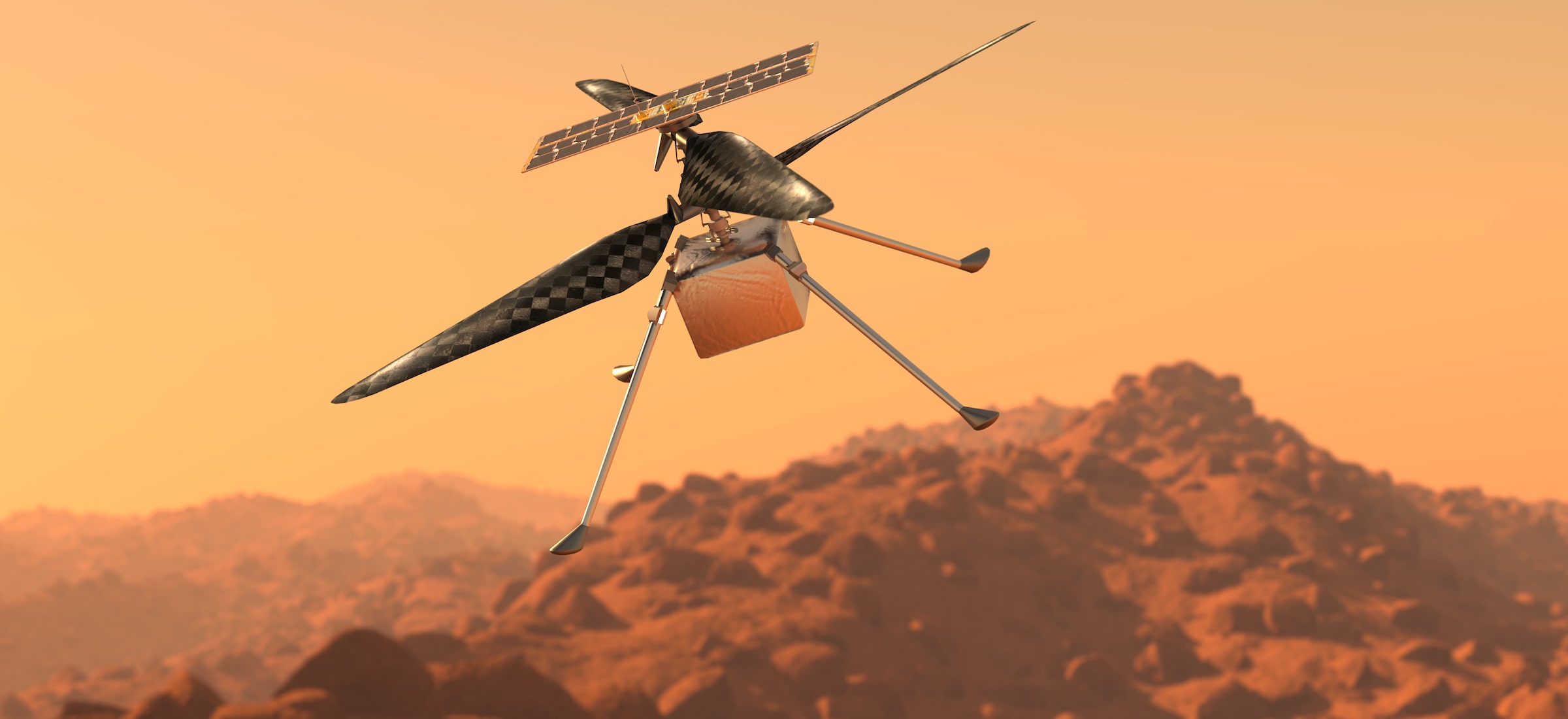 dron mars