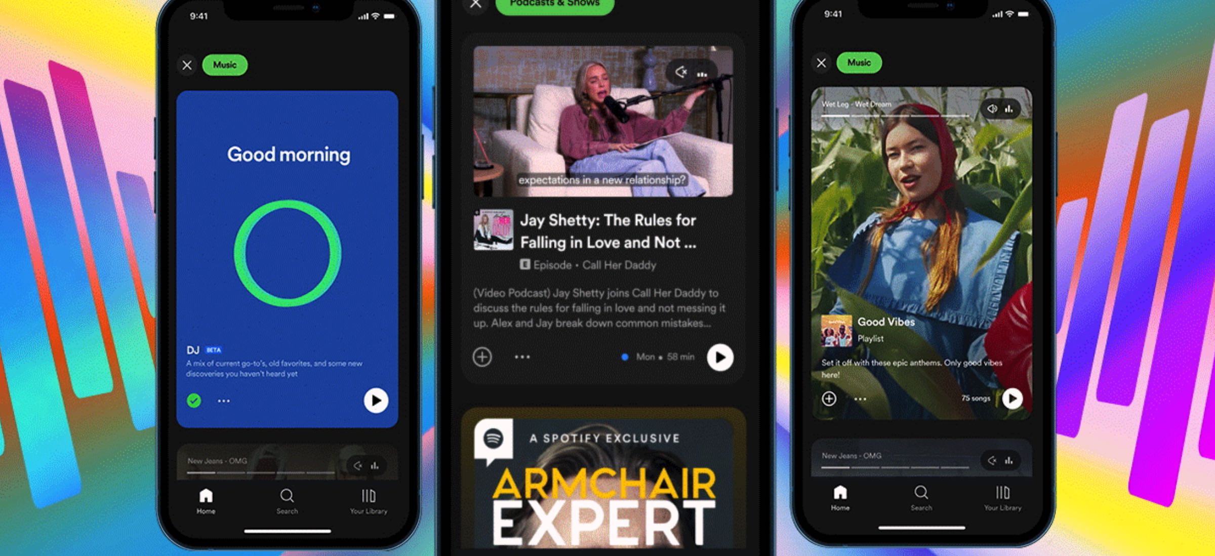 Czy to Tik Tok? Nie, to nowy wygląd Spotify