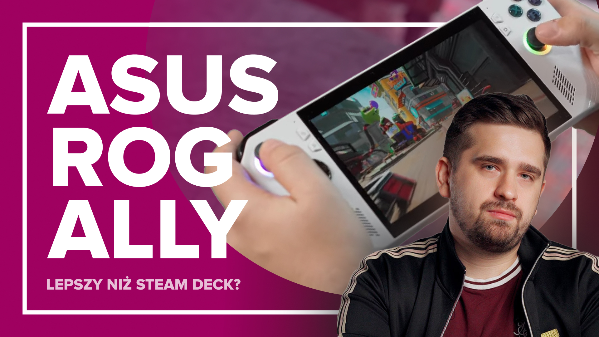 ASUS ROG Ally: lepszy niż Steam Deck? [wideo]