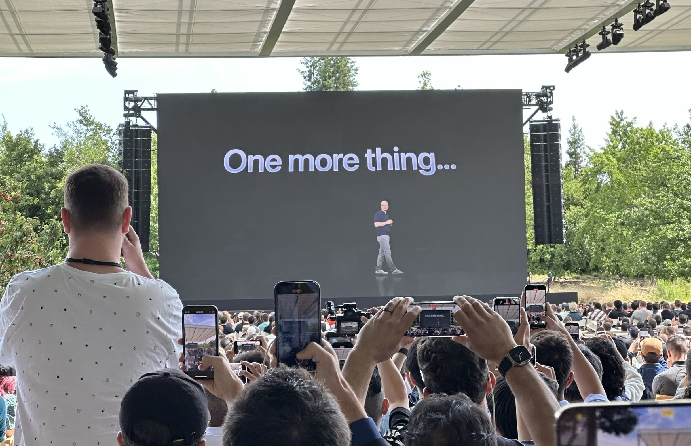 WWDC 2023 Apple park relacja