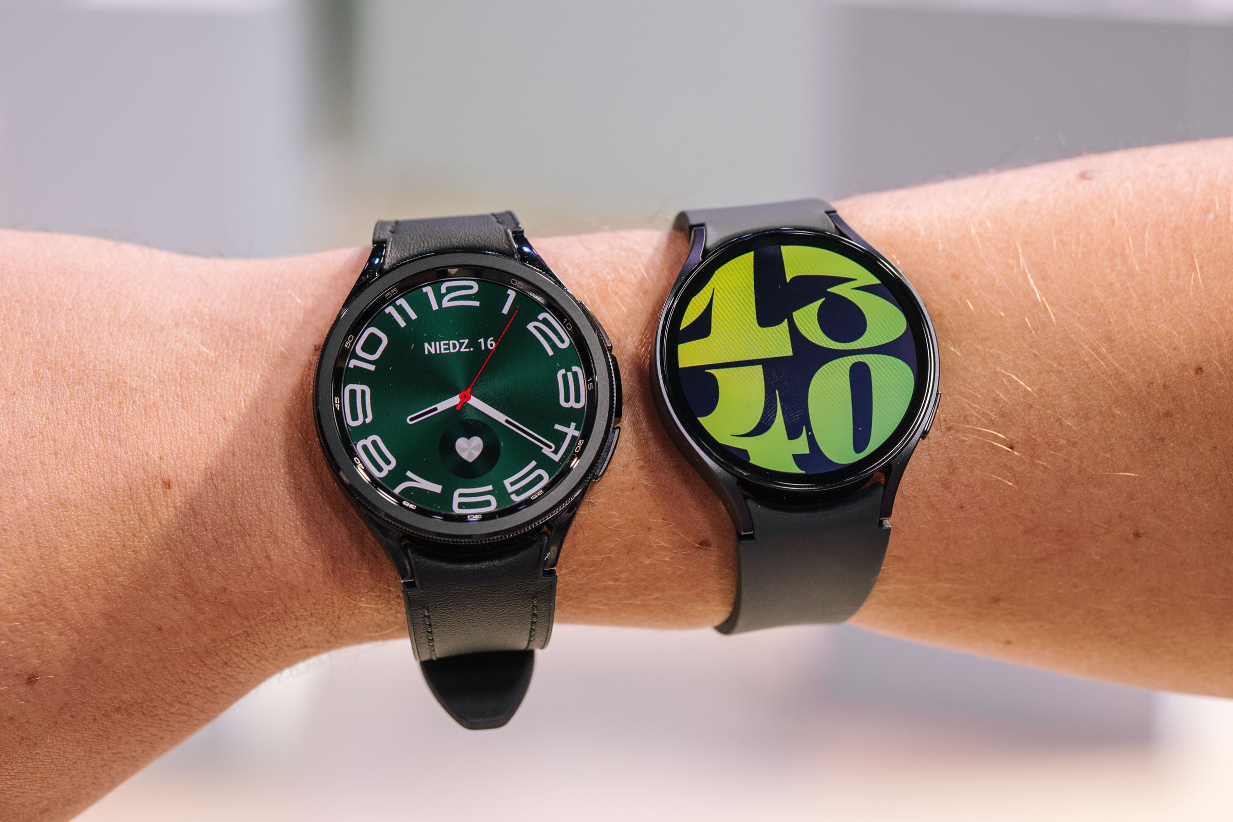 Samsung Galaxy Watch 6 i Samsung Galaxy Watch 6 Classic, fot. Krzysztof Basel.