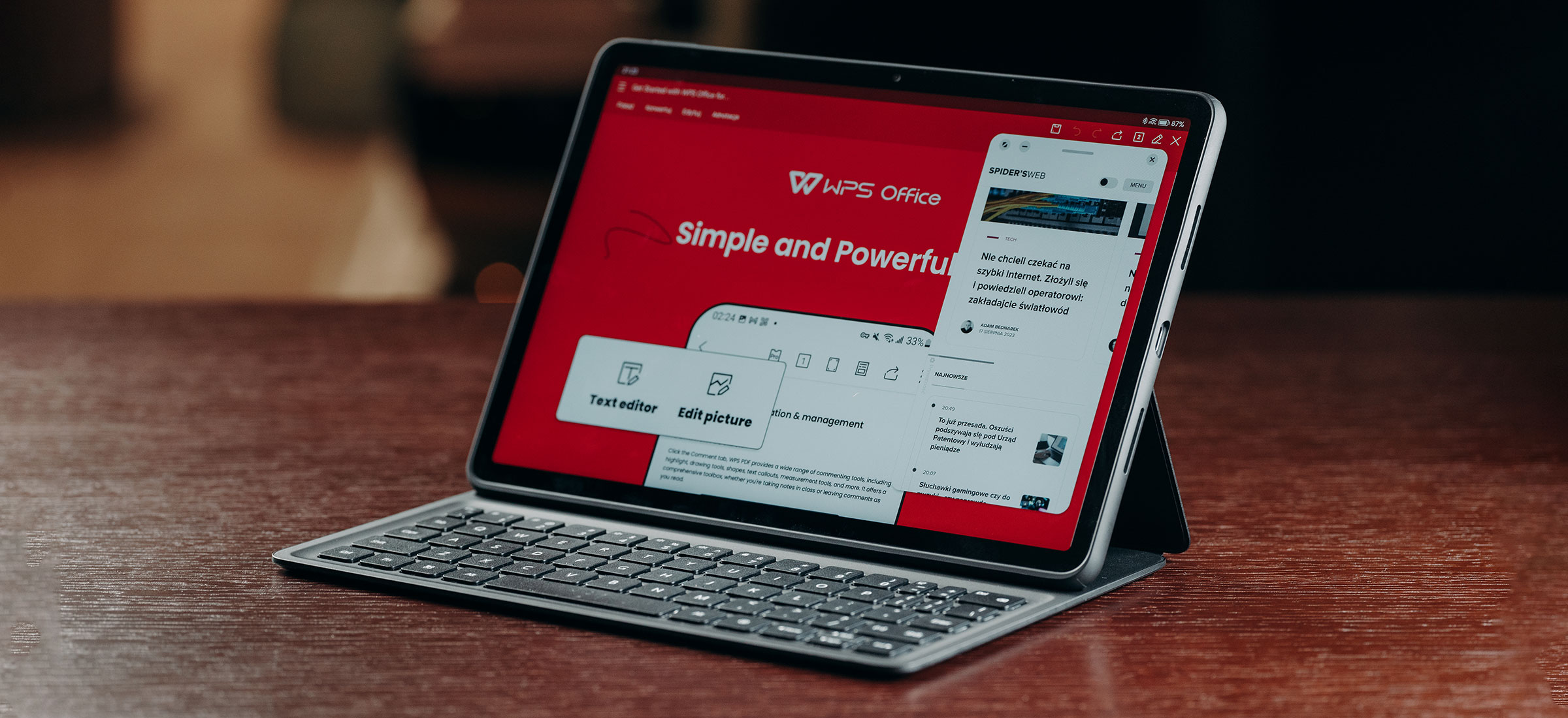 Huawei MatePad 11.5 to mobilne biuro i tablet, który zastąpi laptopa