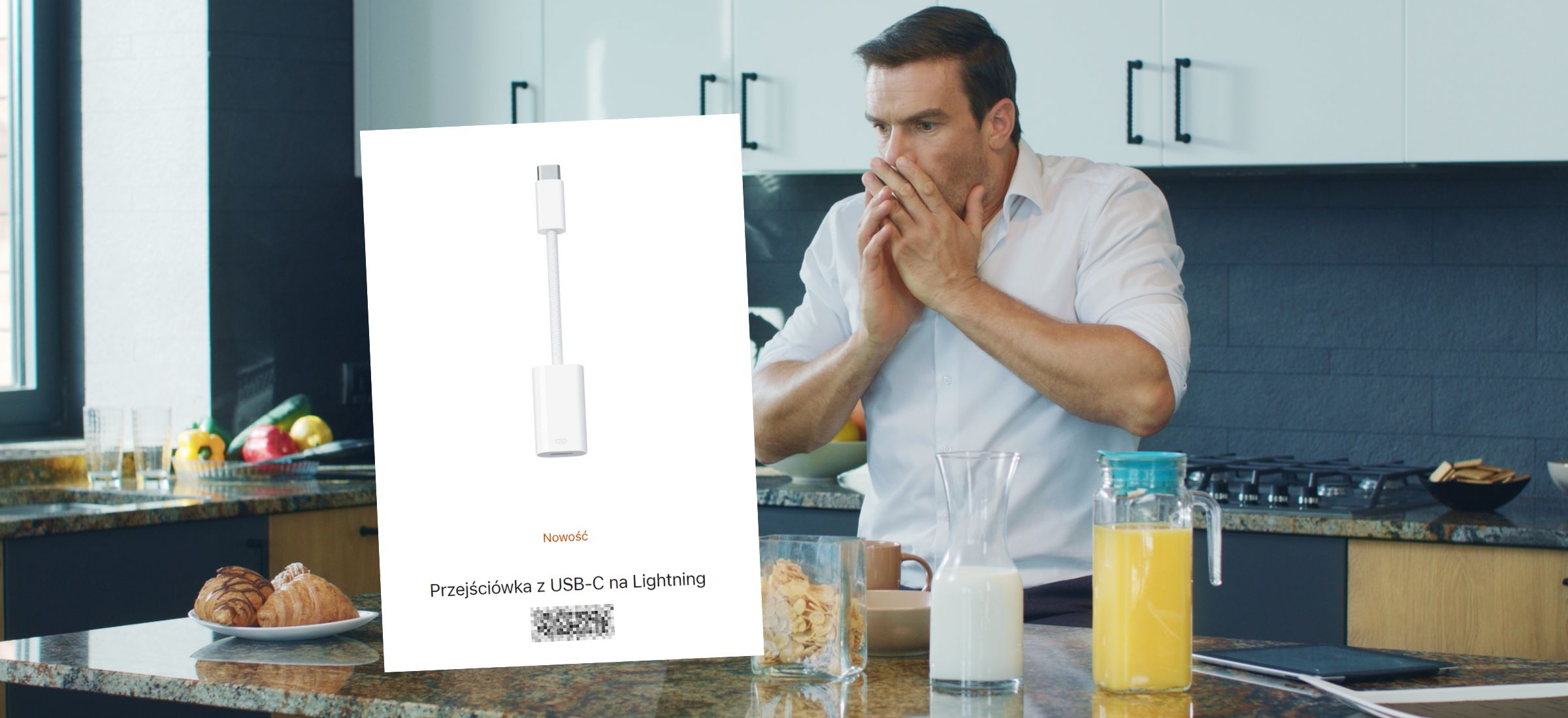 Apple wydał adaptery z USB-C na Lightning. Kosztują krocie