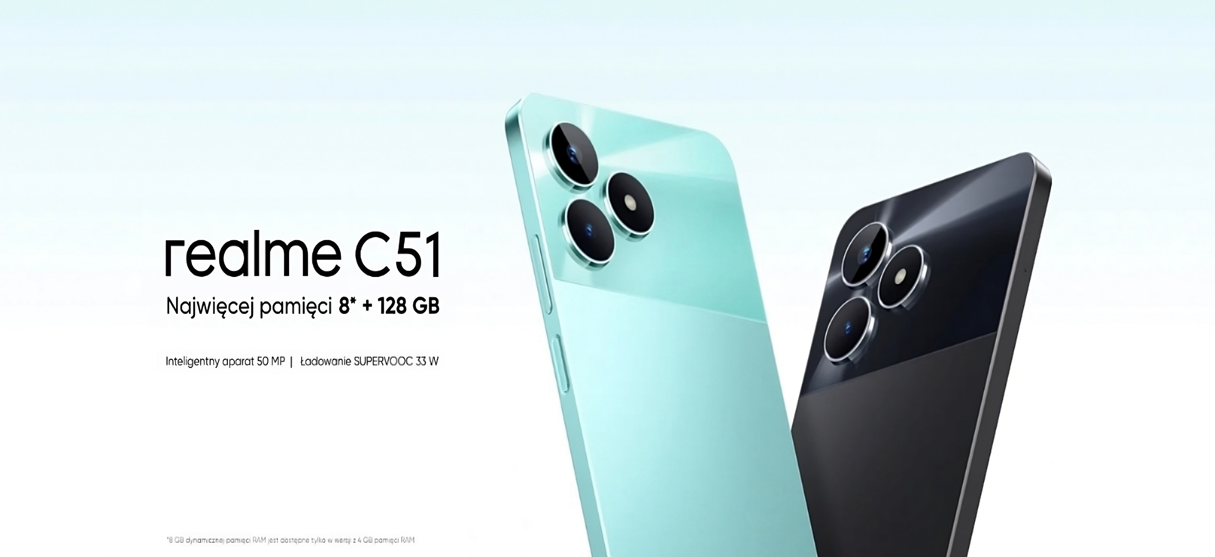 Oto nowy Realme C51. Jest tani, ale za to wygląda prawie jak iPhone