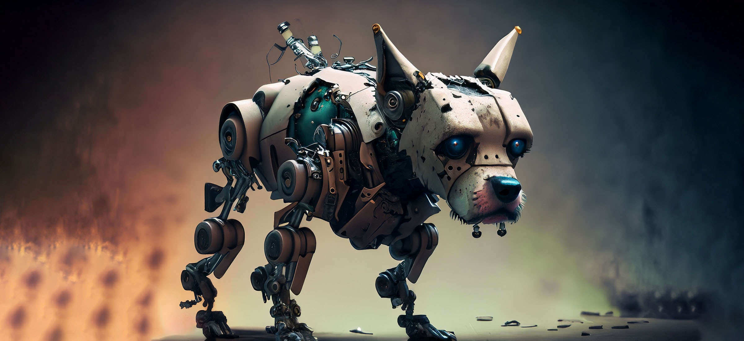 schronisko dla zwierząt robotów