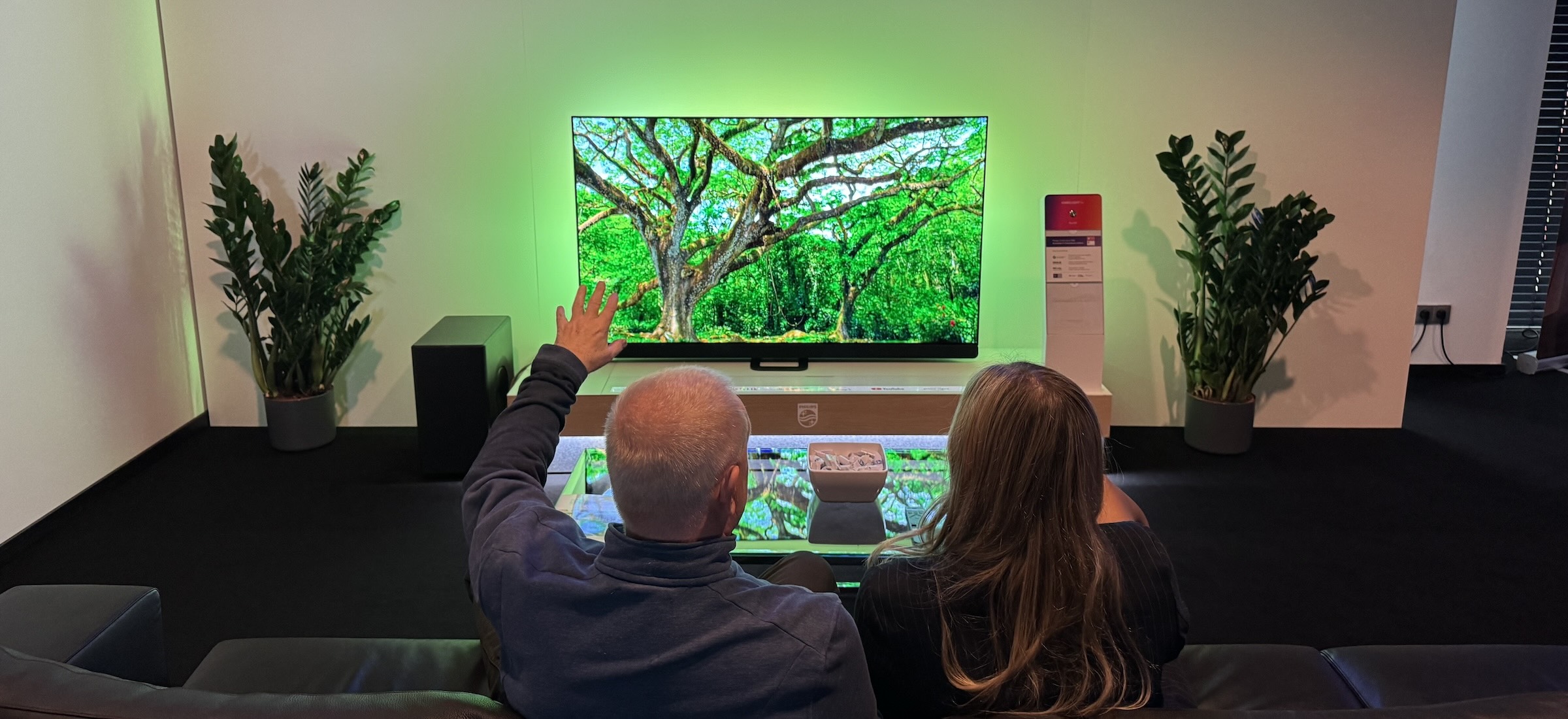 philips 908+oled audio video show
