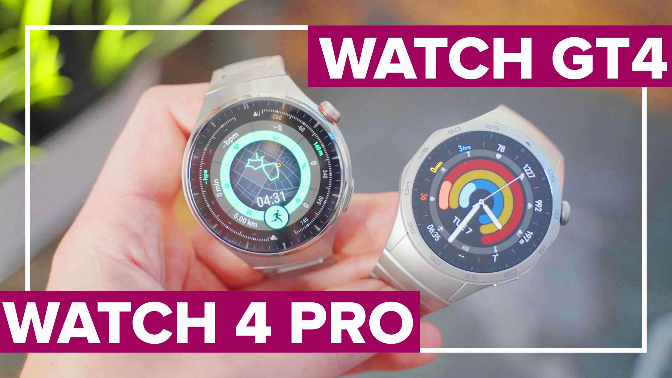 Huawei Watch GT 4 vs Watch 4 Pro – warto dopłacać?