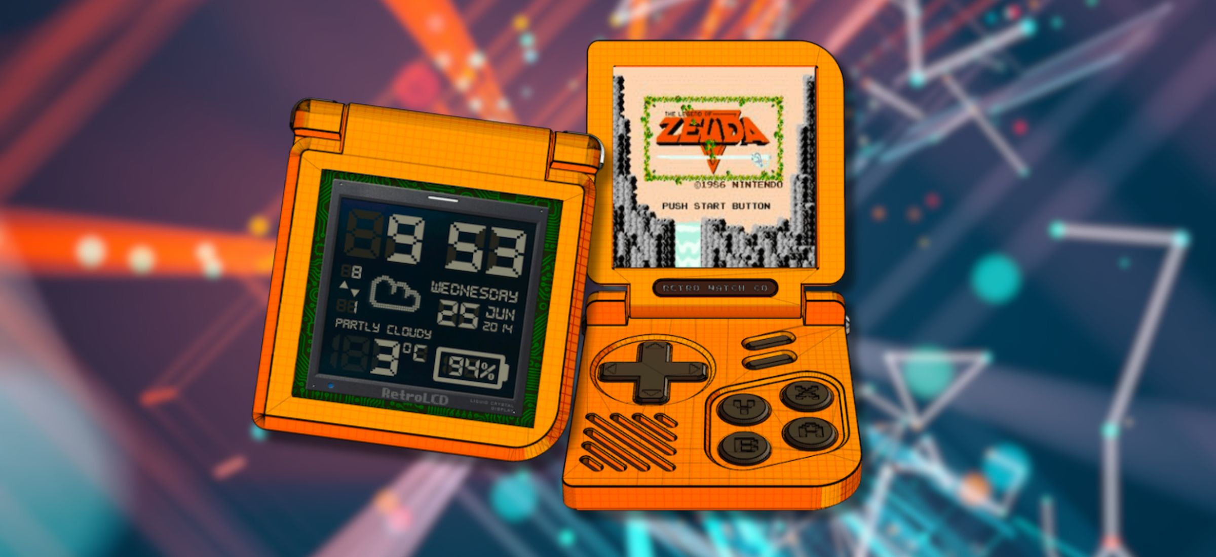 Retro Gaming Watch